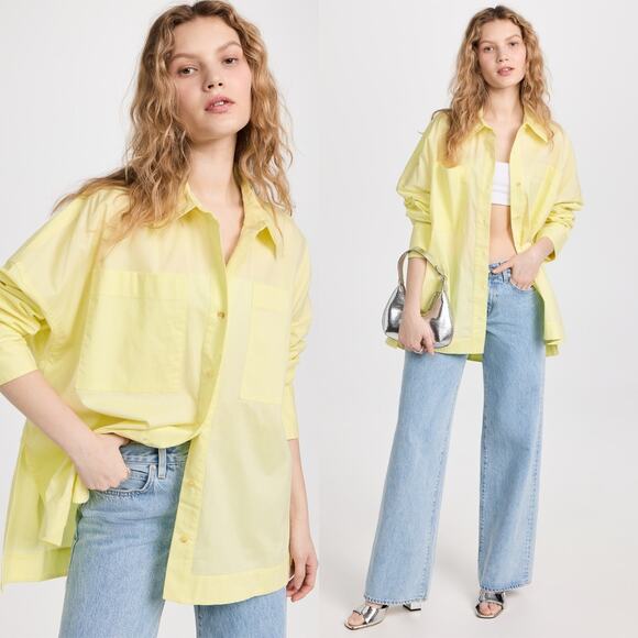 Staud Payton Top Sunray - Picture 1 of 12